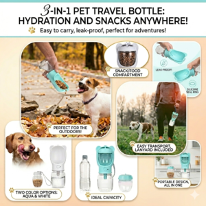 Hydrate Together — 2-in-1 Water Bottle for You & Your Dog