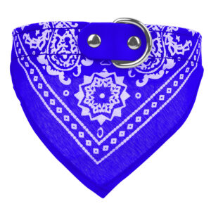 Adjustable Leather Pet Bandana Collar